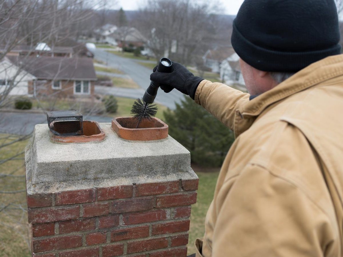 Pickering Chimney Sweep work in Farmingdale